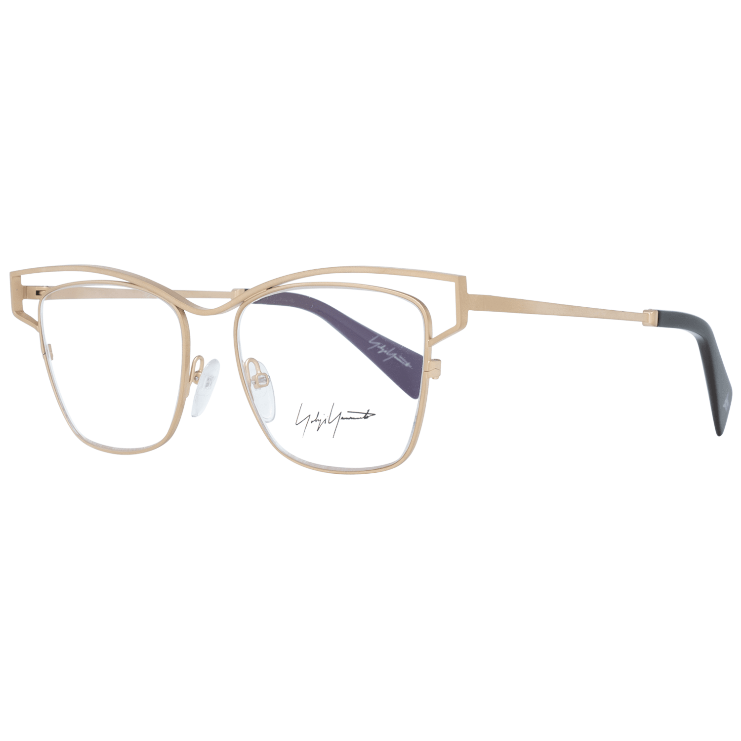 Yohji Yamamoto Gold Titanium Glasses (Frames) - Luxe Nova