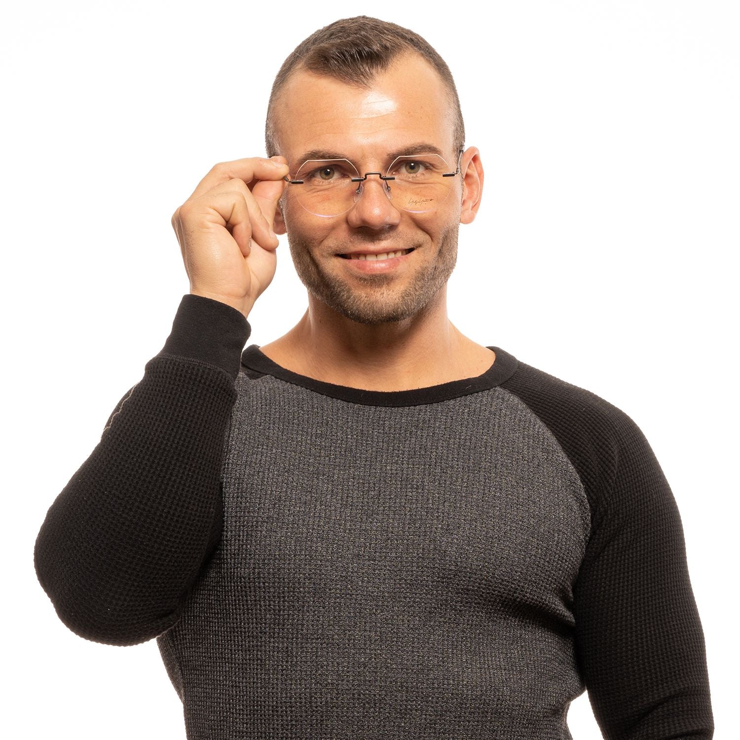 Yohji Yamamoto Gray Metal Glasses (Frames) - Luxe Nova
