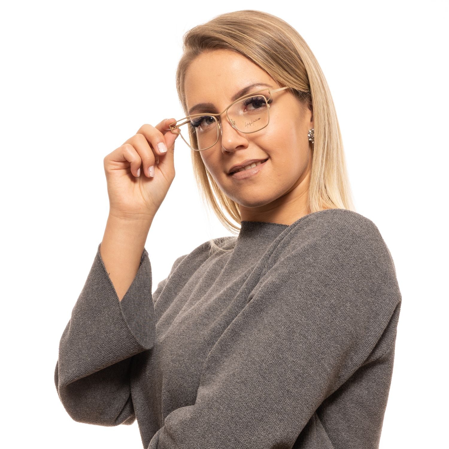 Yohji Yamamoto Gold Titanium Glasses (Frames) - Luxe Nova