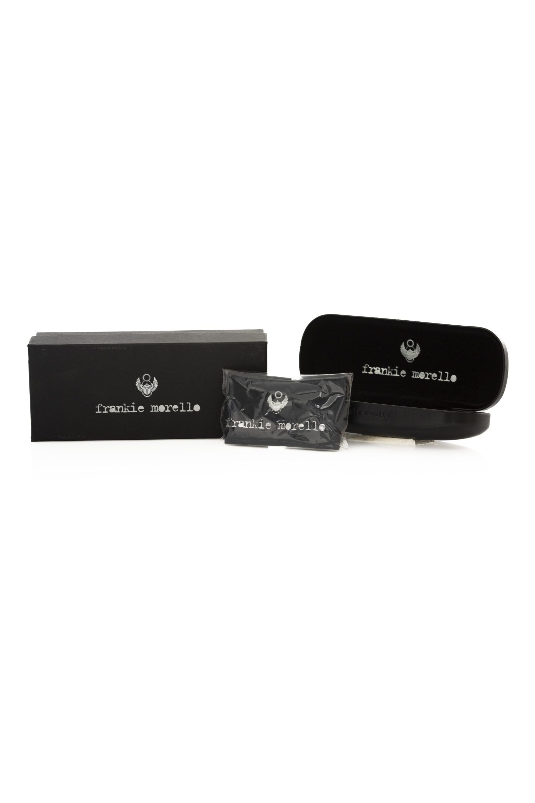 Frankie Morello Black Acetate Men Frame