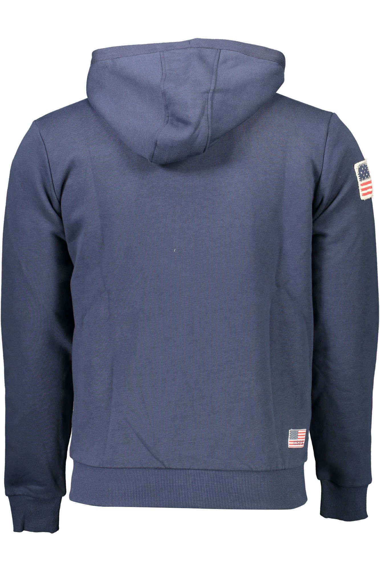 U.S. POLO ASSN. Blue Cotton Men Sweatshirt - Luxe Nova