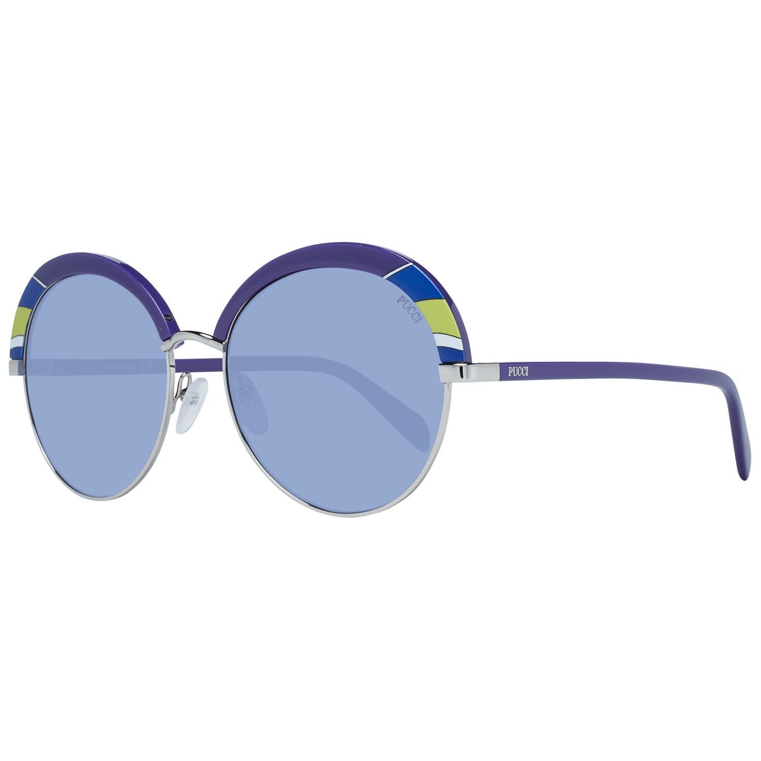Emilio Pucci Multicolor Metal & Plastic Sunglasses - Luxe Nova