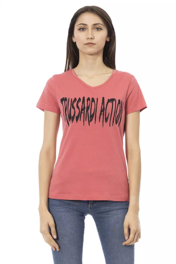 Trussardi Action Multicolor Cotton Women Top - Luxe Nova