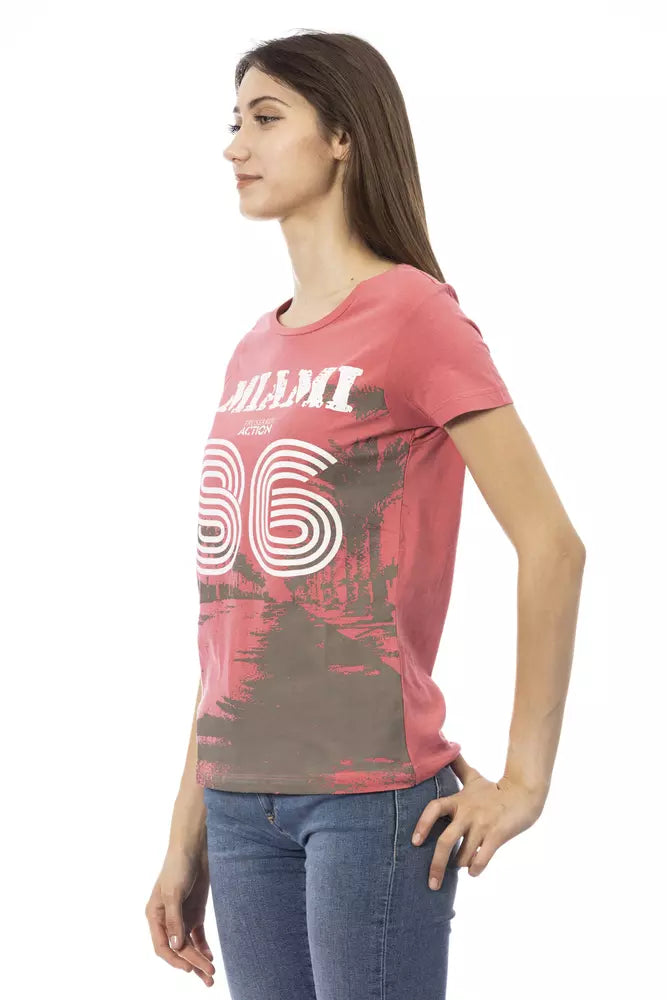 Trussardi Action Multicolor Cotton Women T-Shirt - Luxe Nova