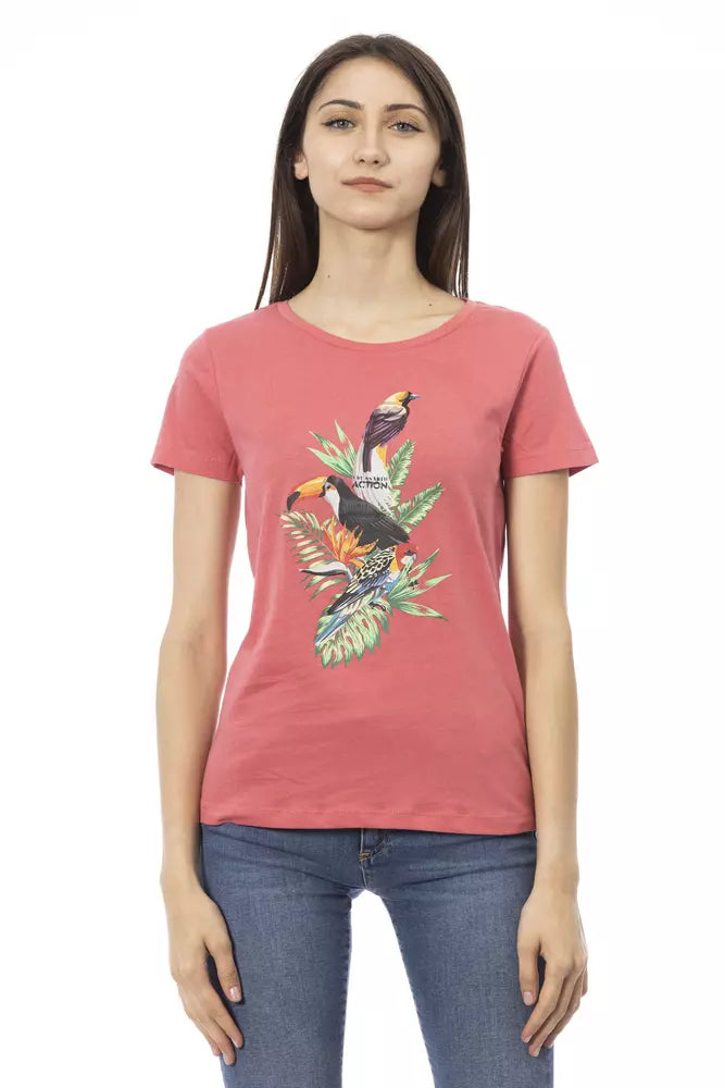Trussardi Action Multicolor Cotton Women T-Shirt - Luxe Nova