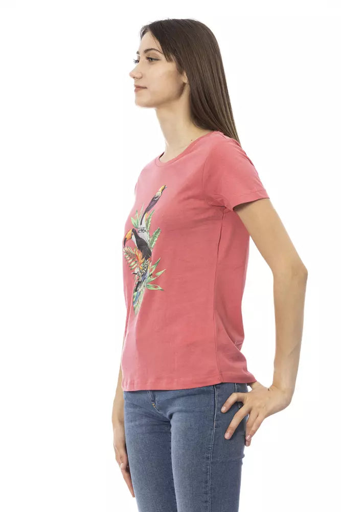 Trussardi Action Multicolor Cotton Women T-Shirt - Luxe Nova