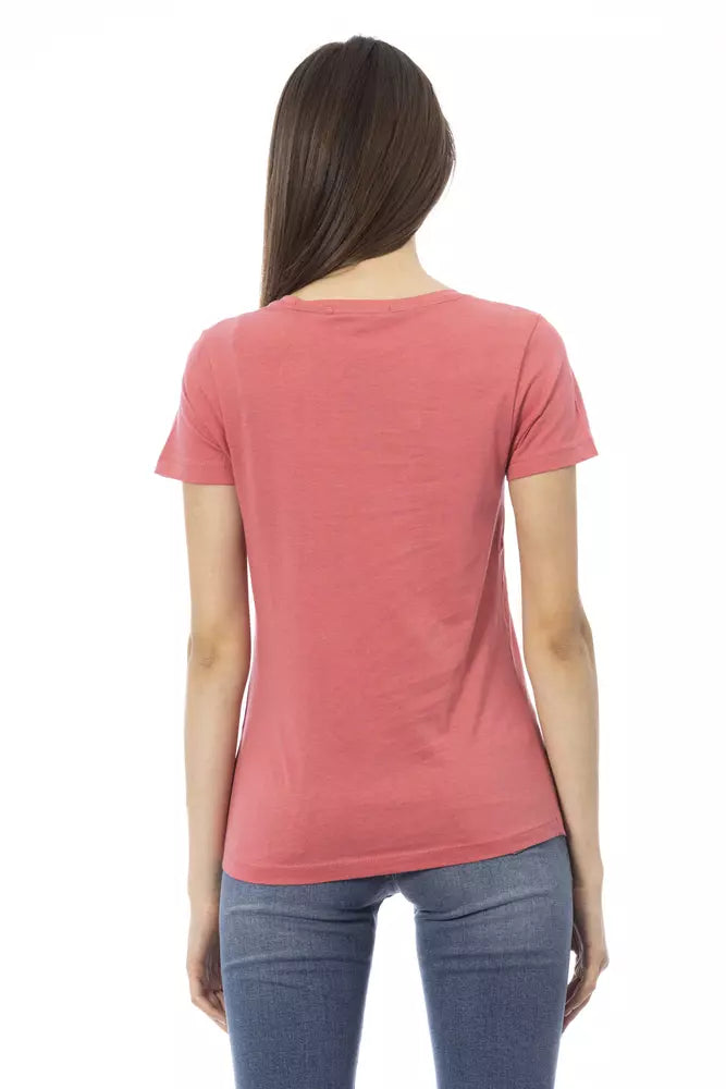 Trussardi Action Multicolor Cotton Women T-Shirt - Luxe Nova
