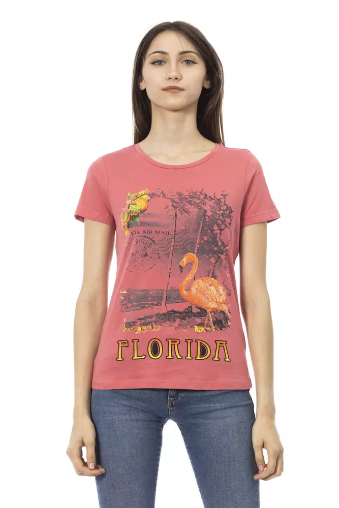 Trussardi Action Multicolor Cotton Women T-Shirt - Luxe Nova