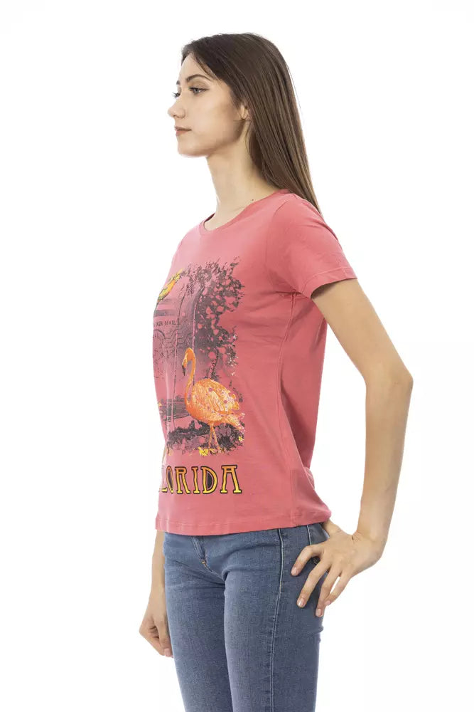 Trussardi Action Multicolor Cotton Women T-Shirt - Luxe Nova