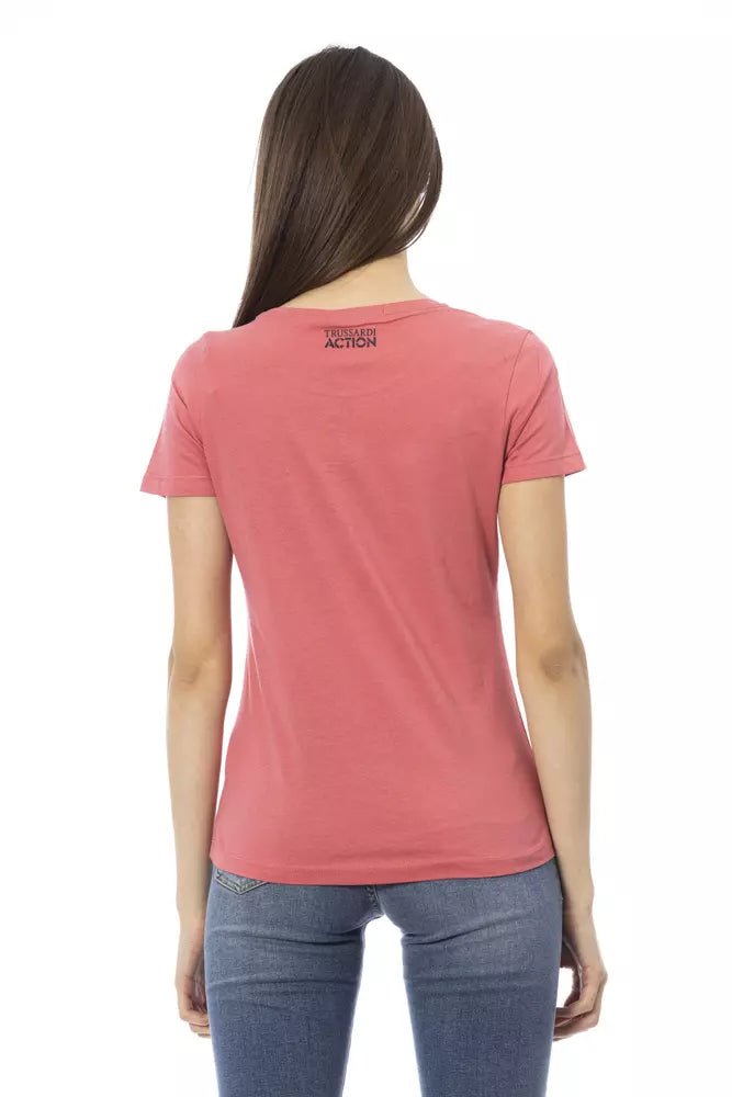 Trussardi Action Multicolor Cotton Women T-Shirt - Luxe Nova