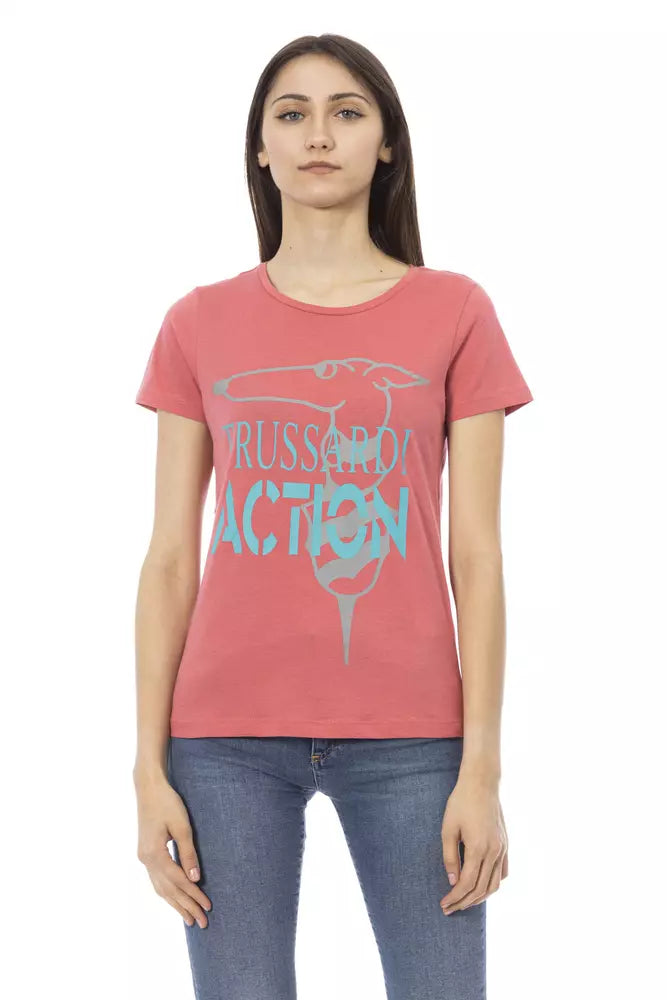 Trussardi Action Multicolor Cotton Women T-Shirt - Luxe Nova