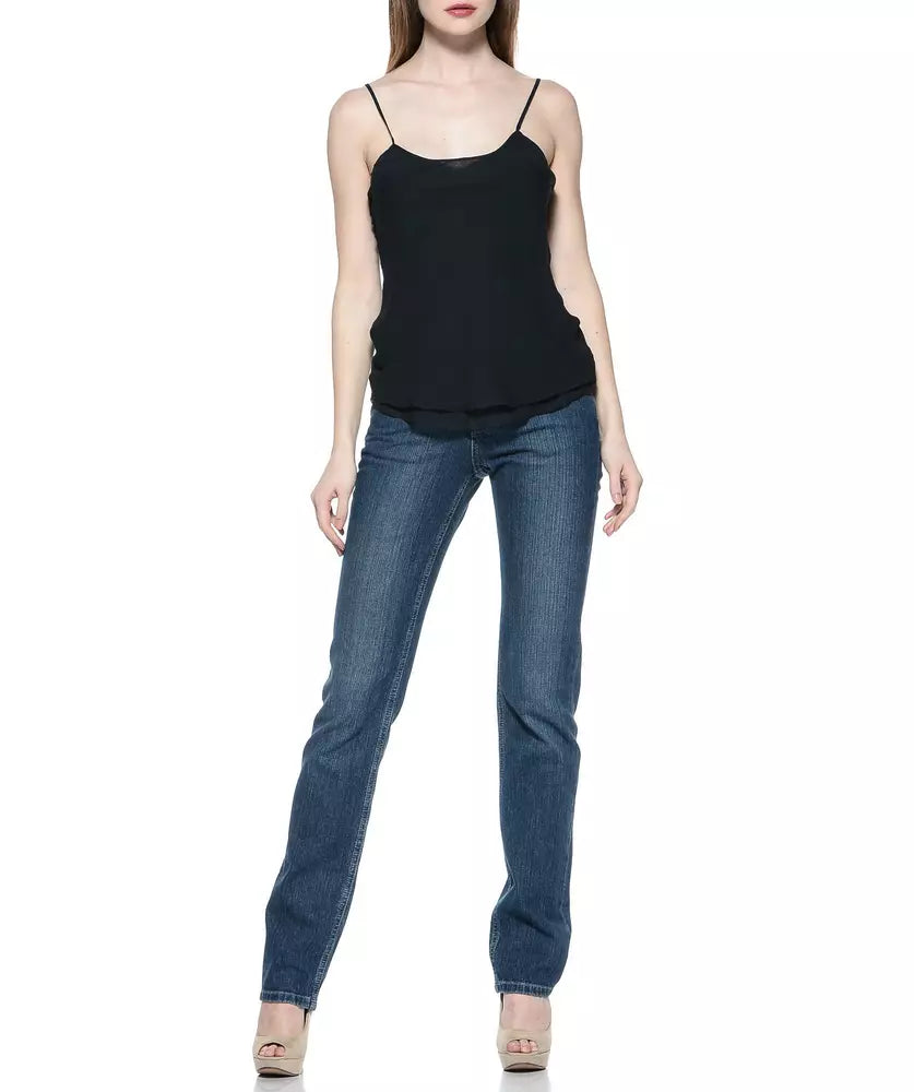 Ungaro Fever Blue Cotton Women Jeans - Luxe Nova