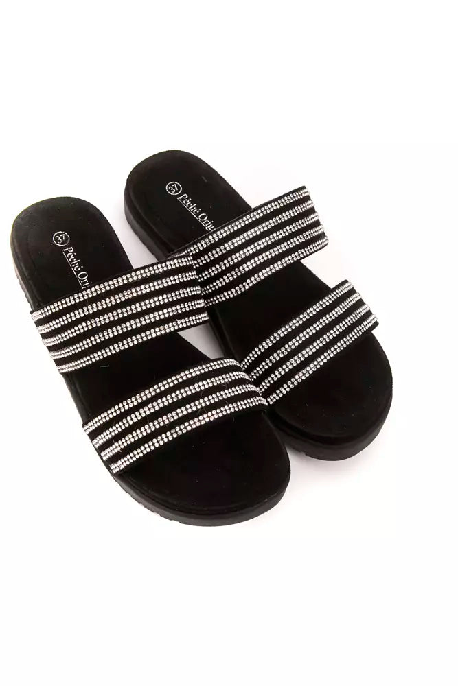Péché Originel Silver Textile Women Sandal - Luxe Nova