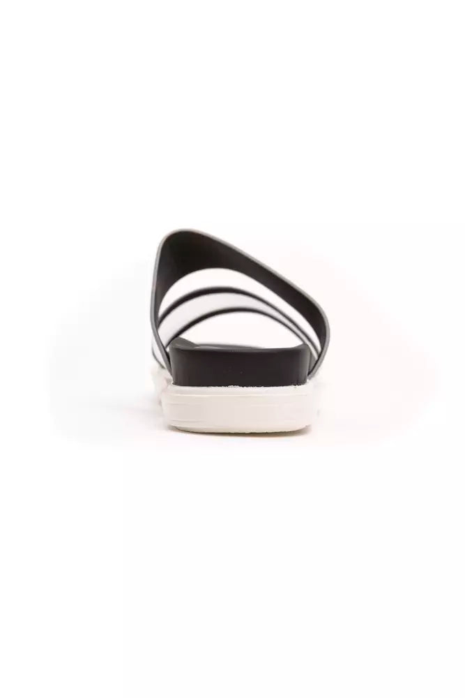 Péché Originel Silver Polyethylene Women Sandal - Luxe Nova