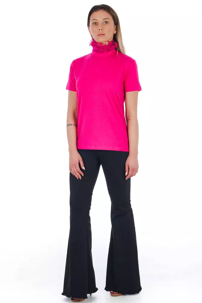 Frankie Morello Multicolor Cotton Women Top