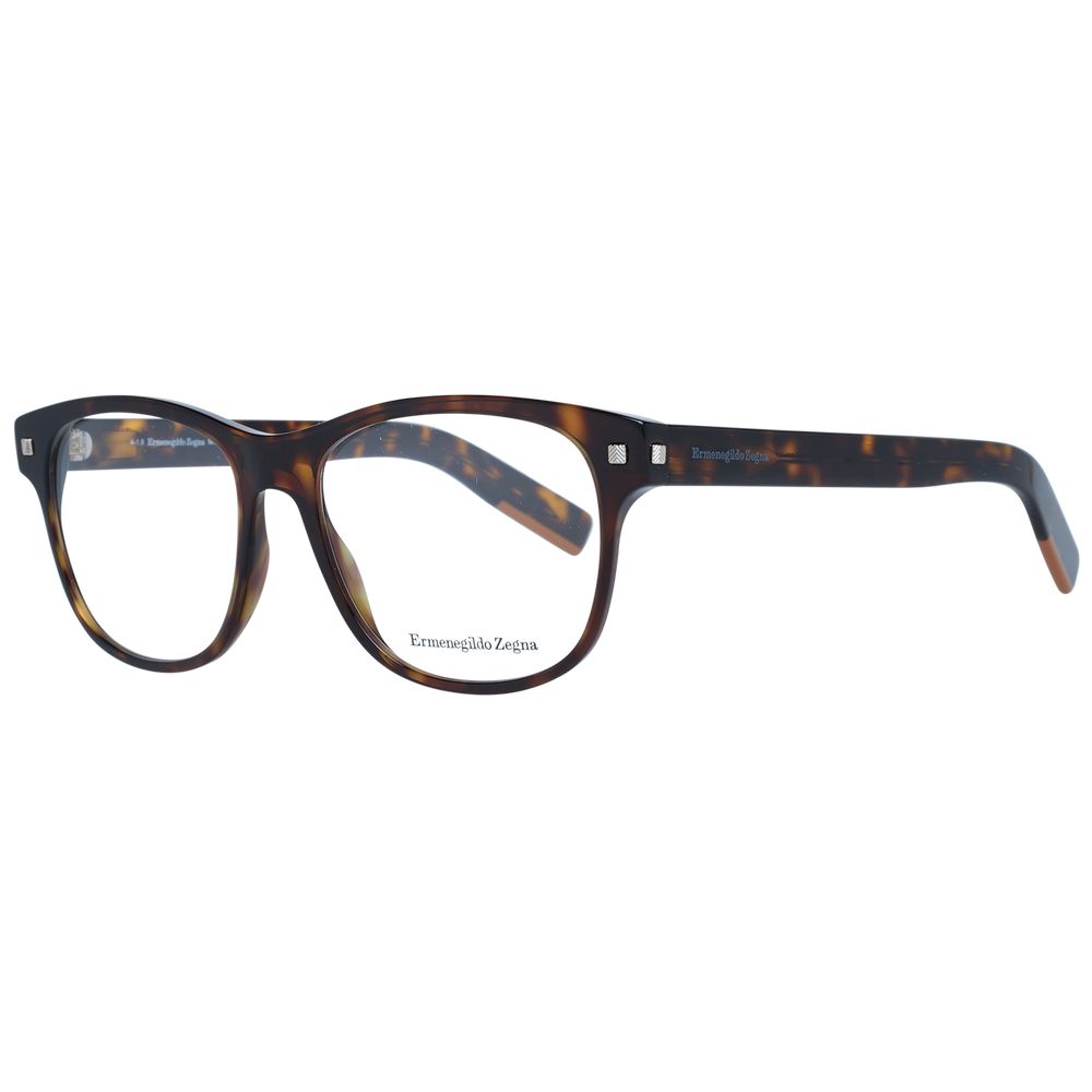 Ermenegildo Zegna Brown Plastic Glasses (Frames) - Luxe Nova