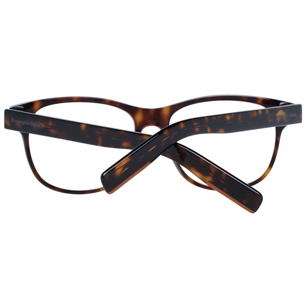 Ermenegildo Zegna Brown Plastic Glasses (Frames) - Luxe Nova