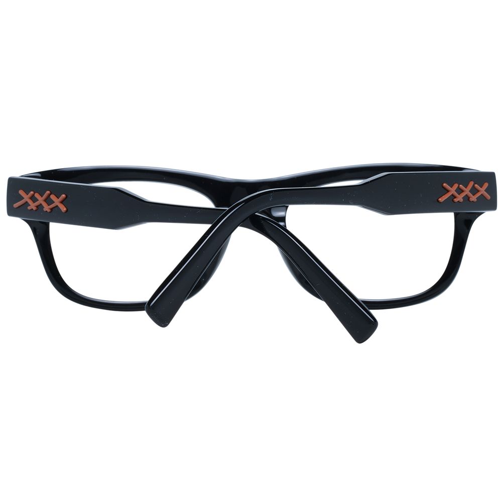 Ermenegildo Zegna Black Plastic Glasses (Frames) - Luxe Nova