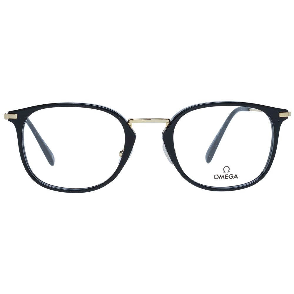 Omega Black Metal & Plastic Glasses (Frames) - Luxe Nova
