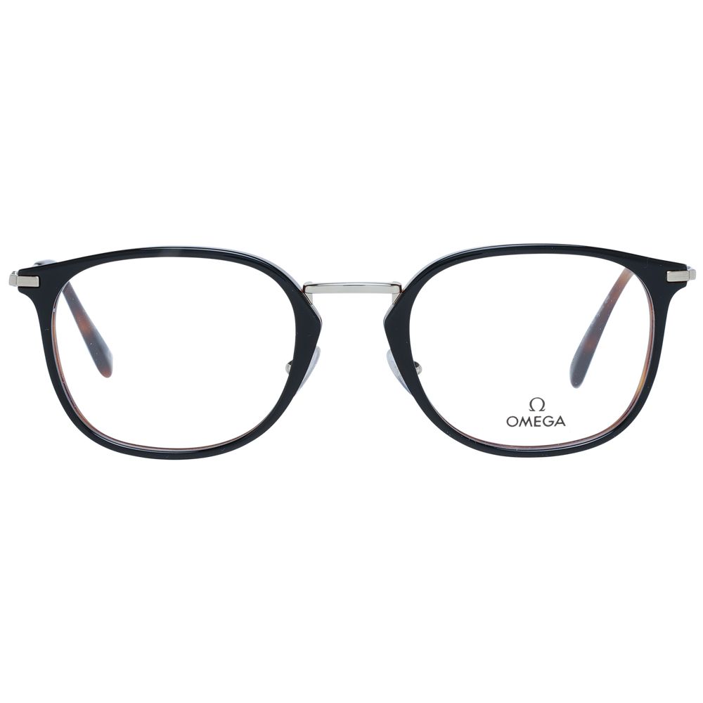 Omega Black Metal & Plastic Glasses (Frames) - Luxe Nova