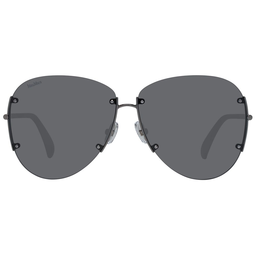 Max Mara Gray Metal Sunglasses - Luxe Nova