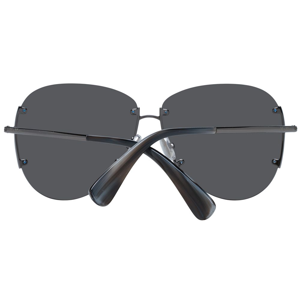 Max Mara Gray Metal Sunglasses - Luxe Nova