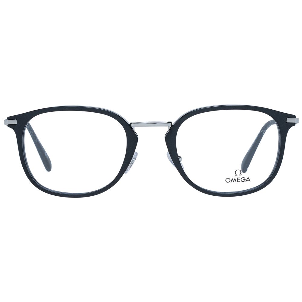 Omega Black Metal & Plastic Glasses (Frames) - Luxe Nova