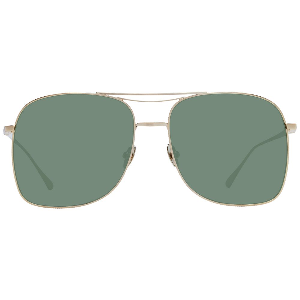 Scotch & Soda Gold Stainless Steel Sunglasses - Luxe Nova