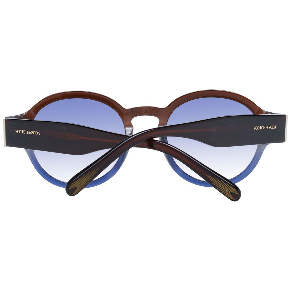 Scotch & Soda Brown Acetate Sunglasses - Luxe Nova