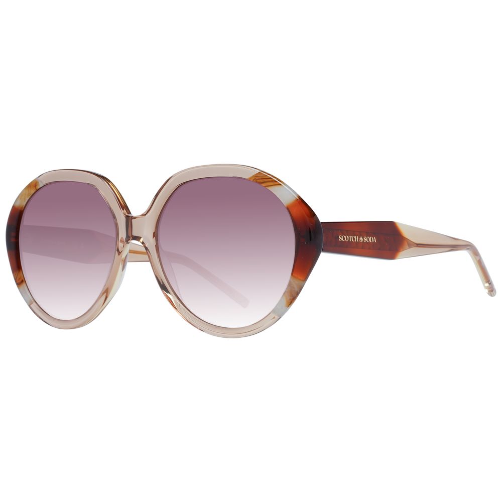 Scotch & Soda Brown Acetate Sunglasses - Luxe Nova