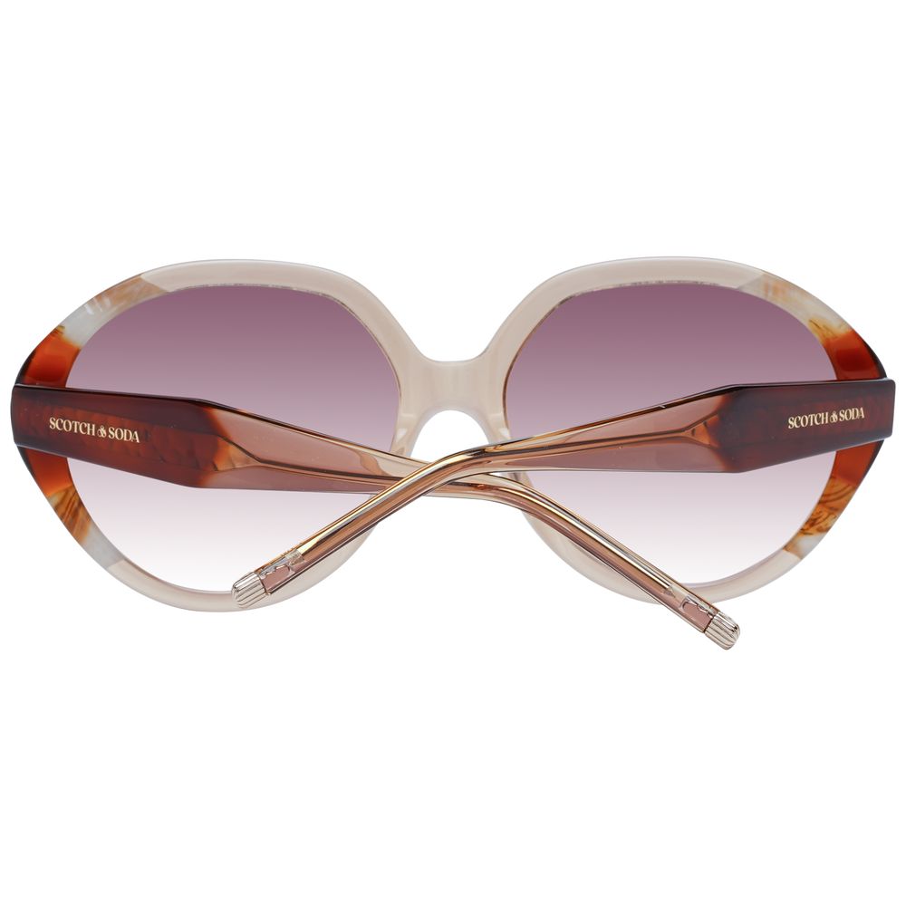Scotch & Soda Brown Acetate Sunglasses - Luxe Nova