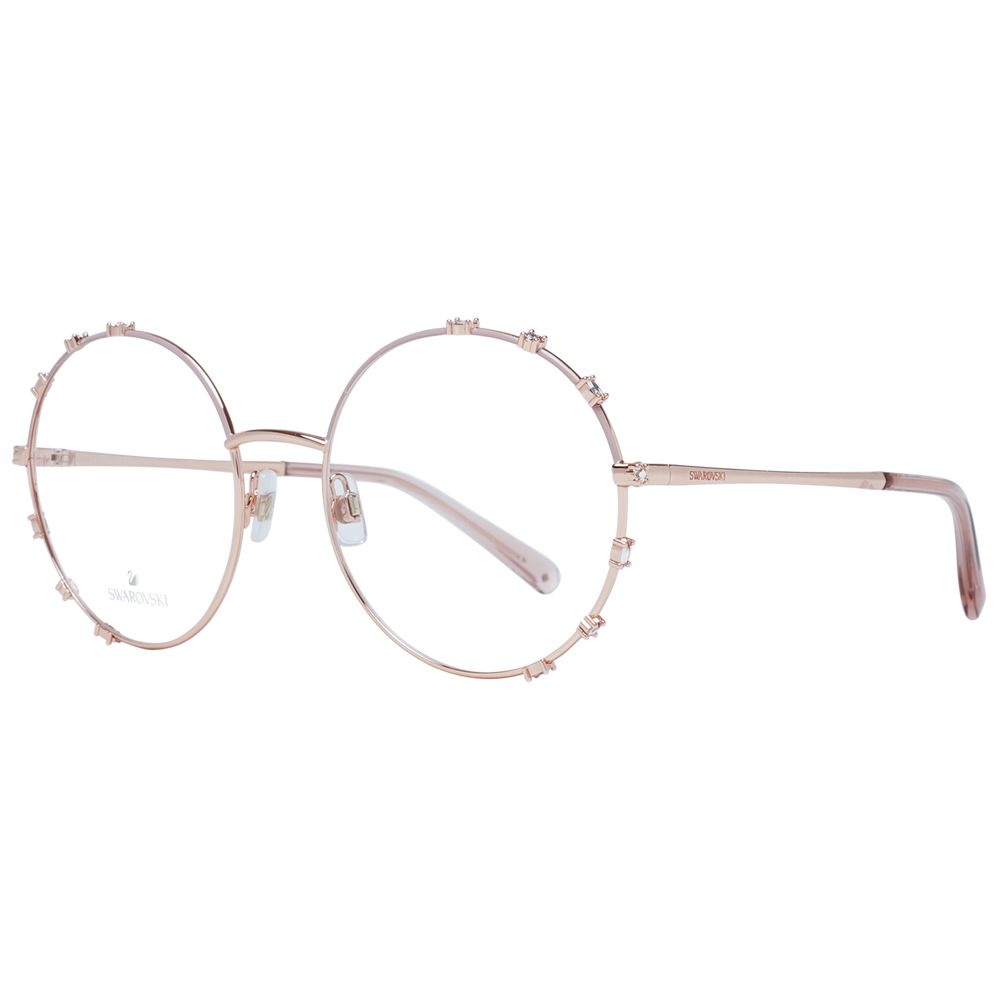 Swarovski Pink Metal Glasses (Frames) - Luxe Nova
