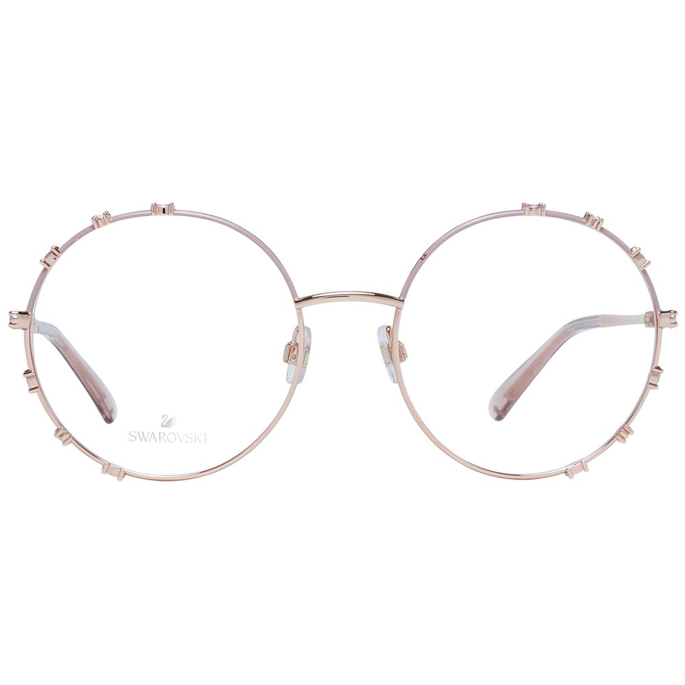 Swarovski Pink Metal Glasses (Frames) - Luxe Nova