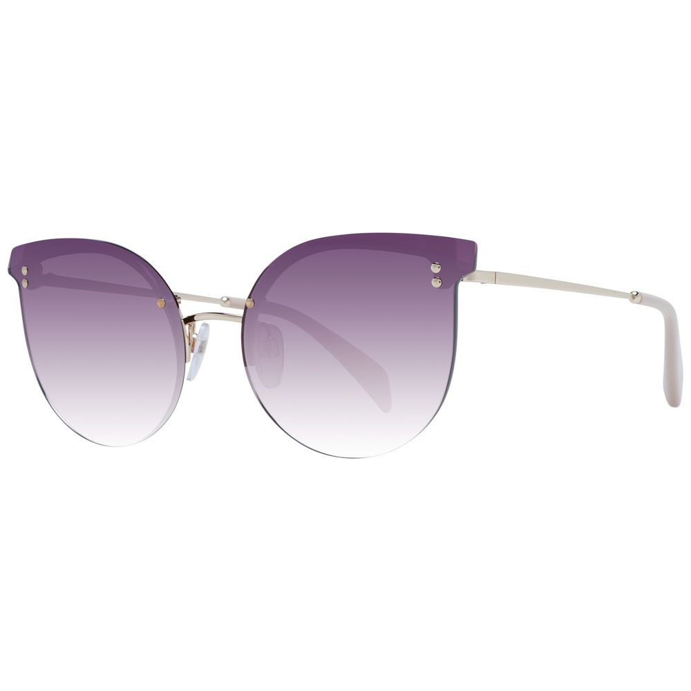 Maje Gold Stainless Steel Sunglasses - Luxe Nova