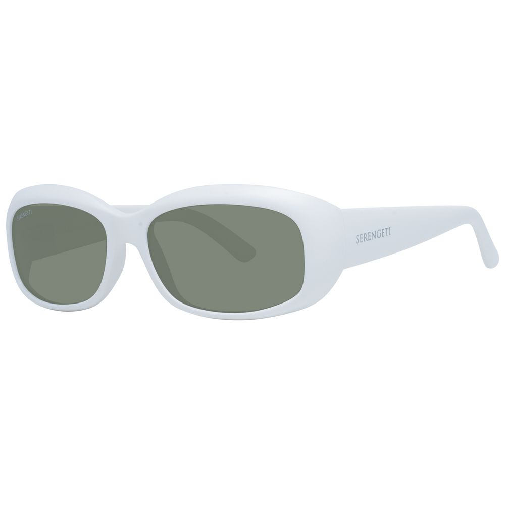 Serengeti White Nylon Sunglasses - Luxe Nova