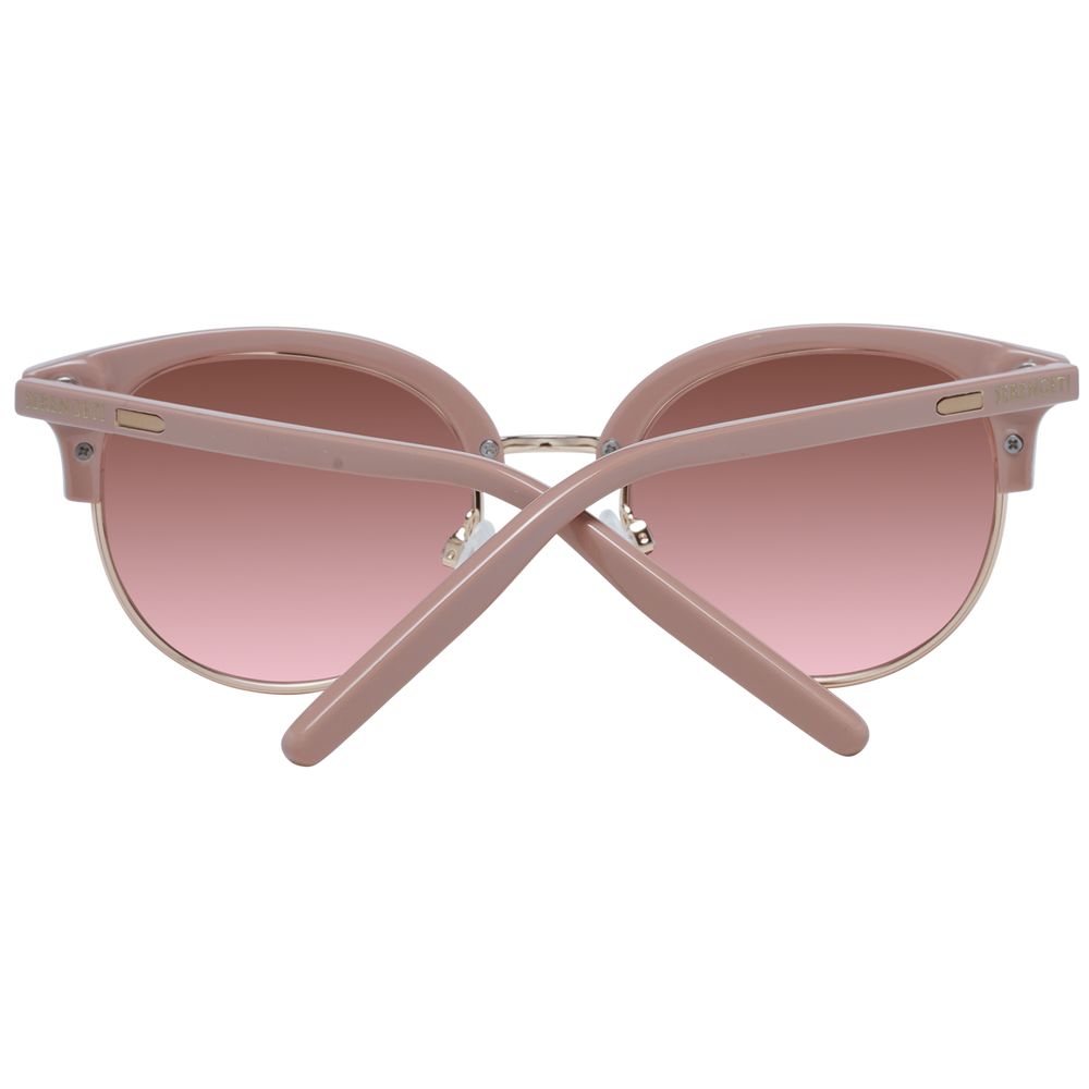 Serengeti Pink Acetate & Metal Sunglasses - Luxe Nova