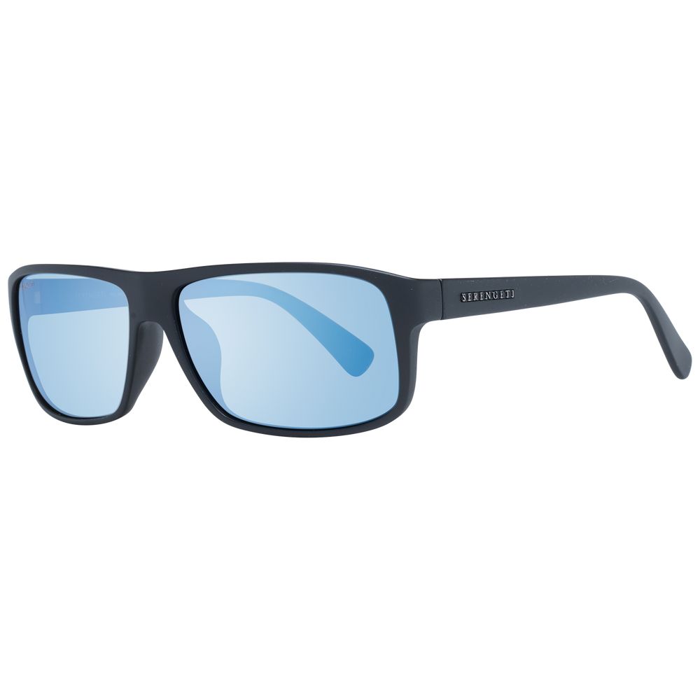 Serengeti Black Plastic Sunglasses - Luxe Nova