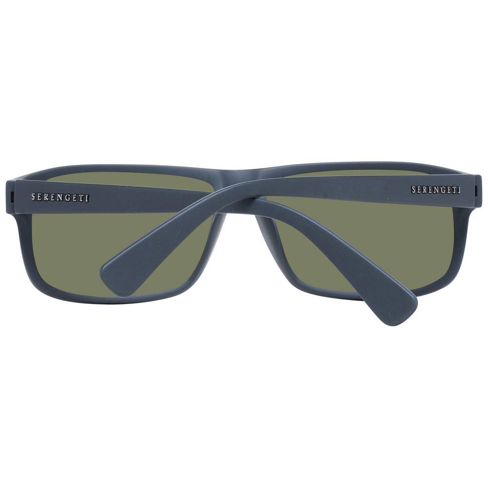 Serengeti Gray Plastic Sunglasses - Luxe Nova