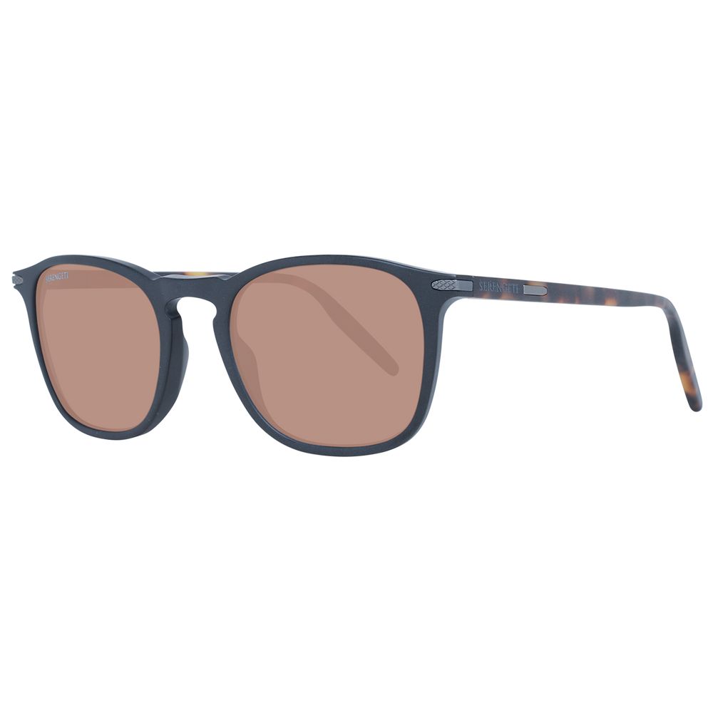 Serengeti Black Acetate Sunglasses - Luxe Nova
