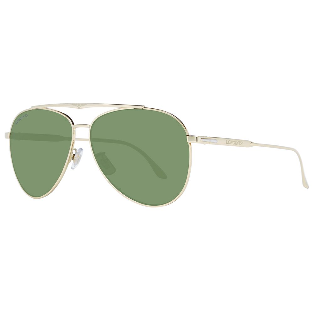 Longines Gold Metal Sunglasses - Luxe Nova