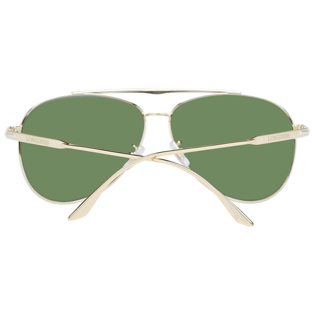 Longines Gold Metal Sunglasses - Luxe Nova