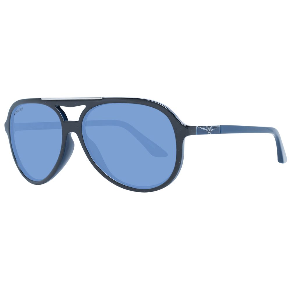 Longines Black Plastic Sunglasses - Luxe Nova