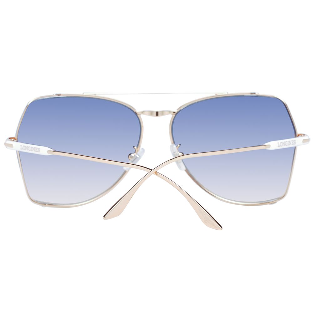 Longines Gold Metal Sunglasses - Luxe Nova