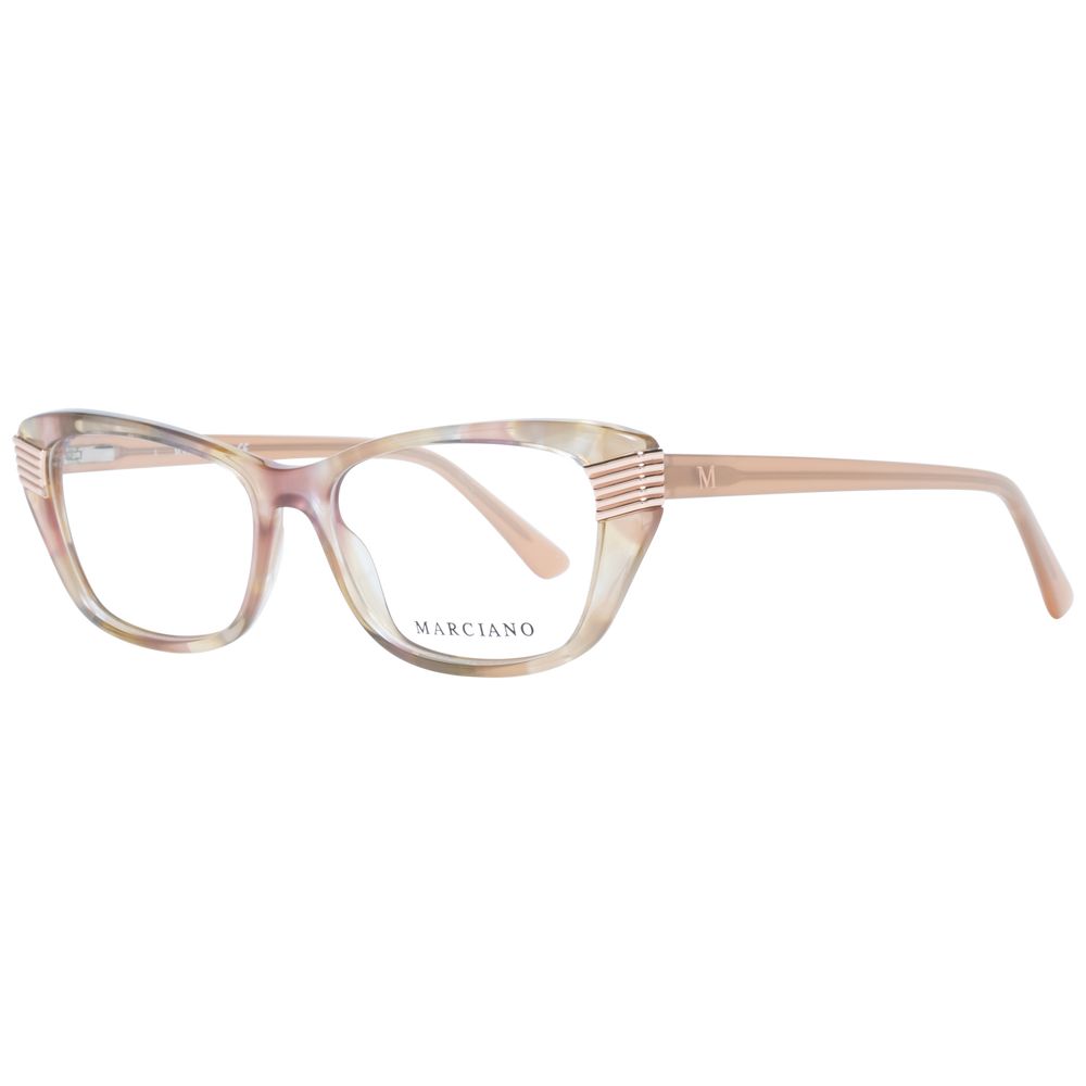 Marciano by Guess Beige Plastic Glasses (Frames) - Luxe Nova