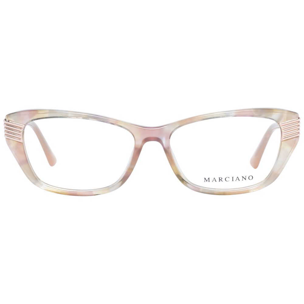Marciano by Guess Beige Plastic Glasses (Frames) - Luxe Nova