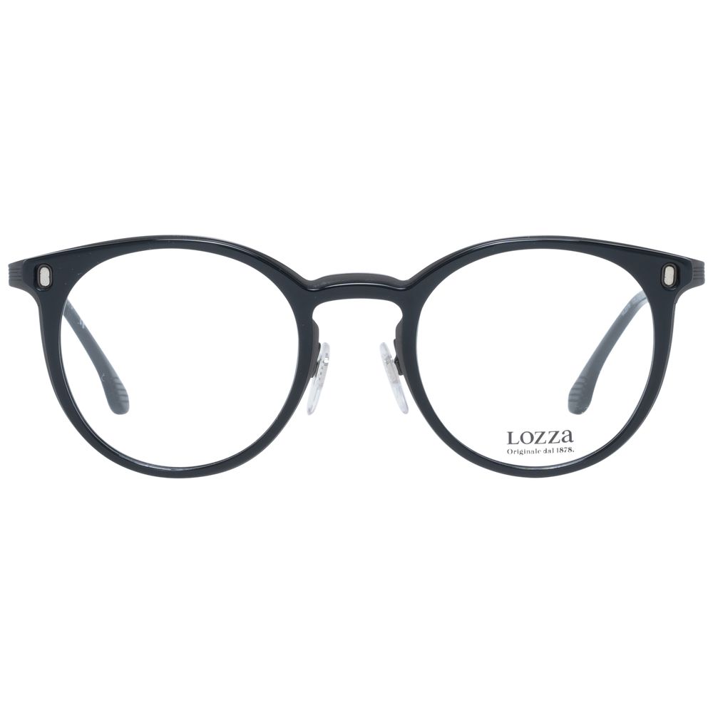 Lozza Black Metal Glasses (Frames) - Luxe Nova