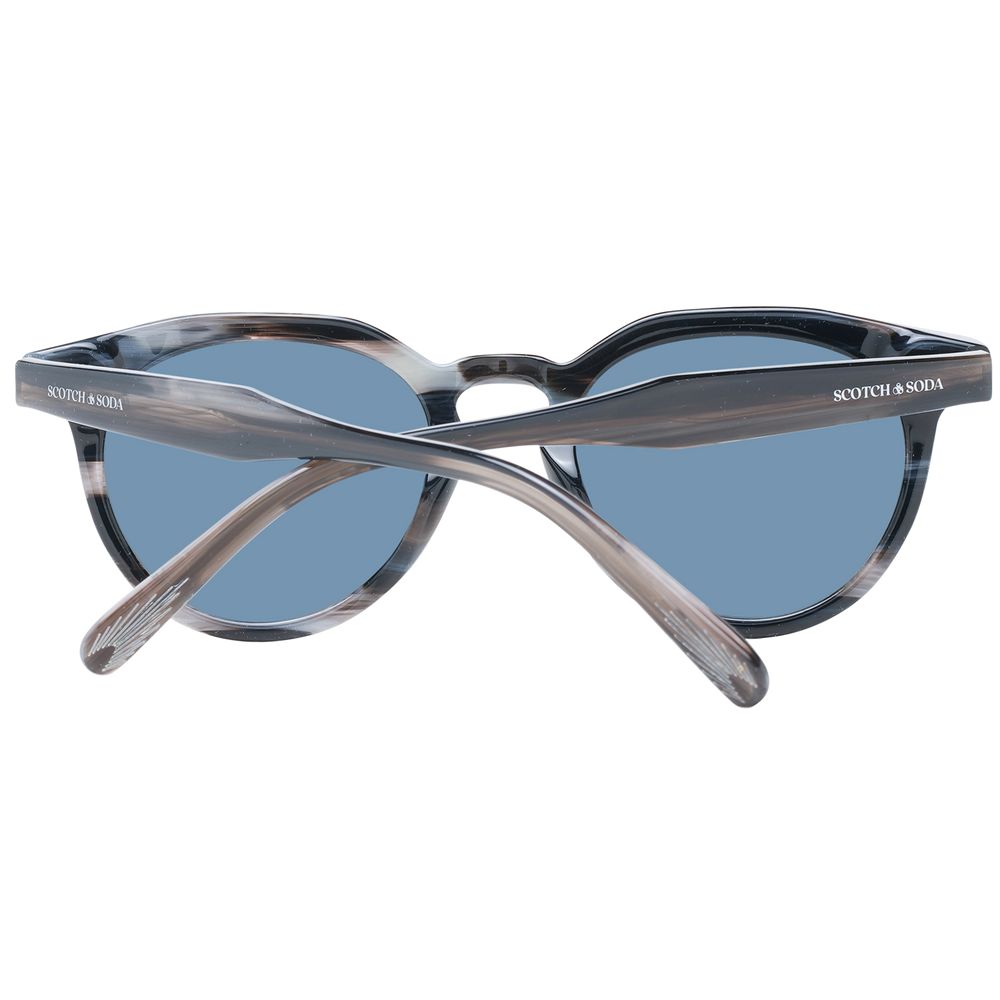 Scotch & Soda Black Renew Acetate Sunglasses - Luxe Nova