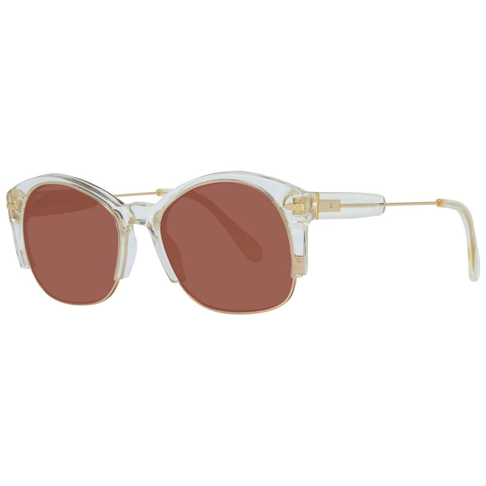 Serengeti Gold Acetate & Metal Sunglasses - Luxe Nova