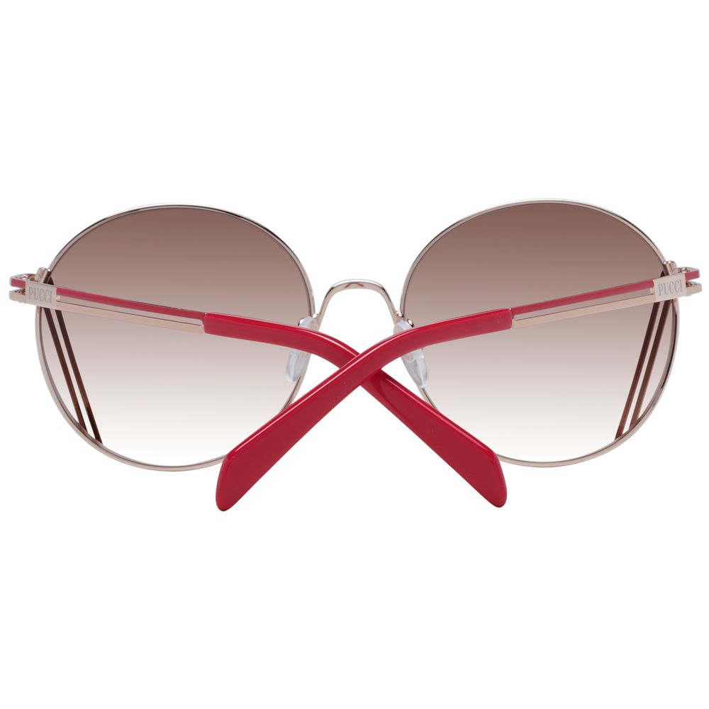 Emilio Pucci Rose Gold Metal Sunglasses - Luxe Nova