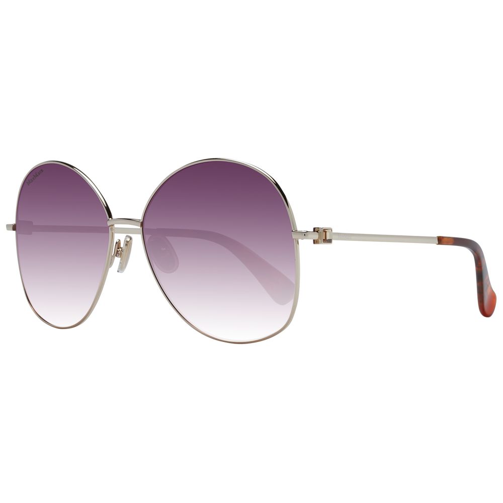 Max Mara Gold Metal Sunglasses - Luxe Nova